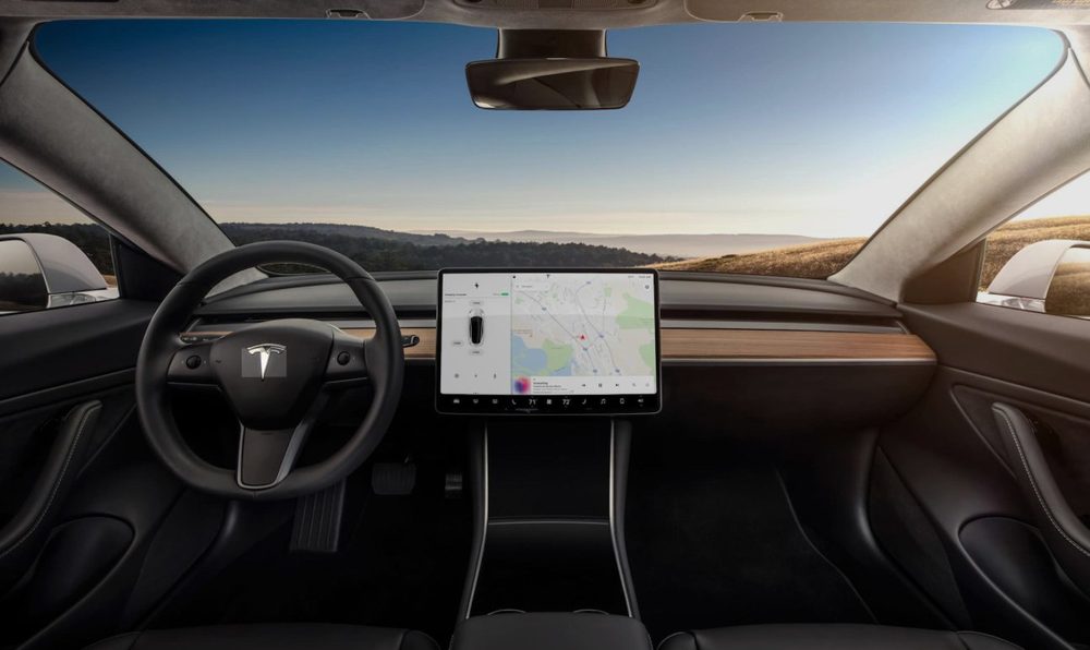 Tesla Model 3 - Intérieur